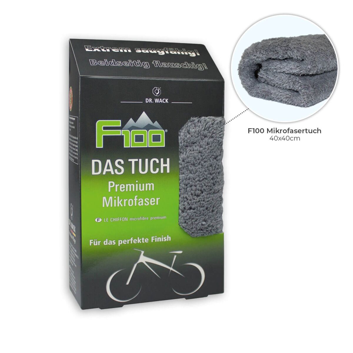 Dr. Wack F100 Das Tuch Mikrofasertuch