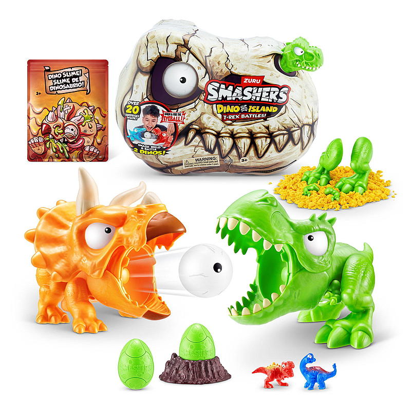 Smashers Smashers Dino Island mini T-rex battle