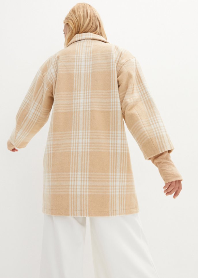 Long-Jacke kariert