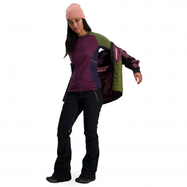 Mons Royale - Women's Neve Insulation Hood - Softshelljacke