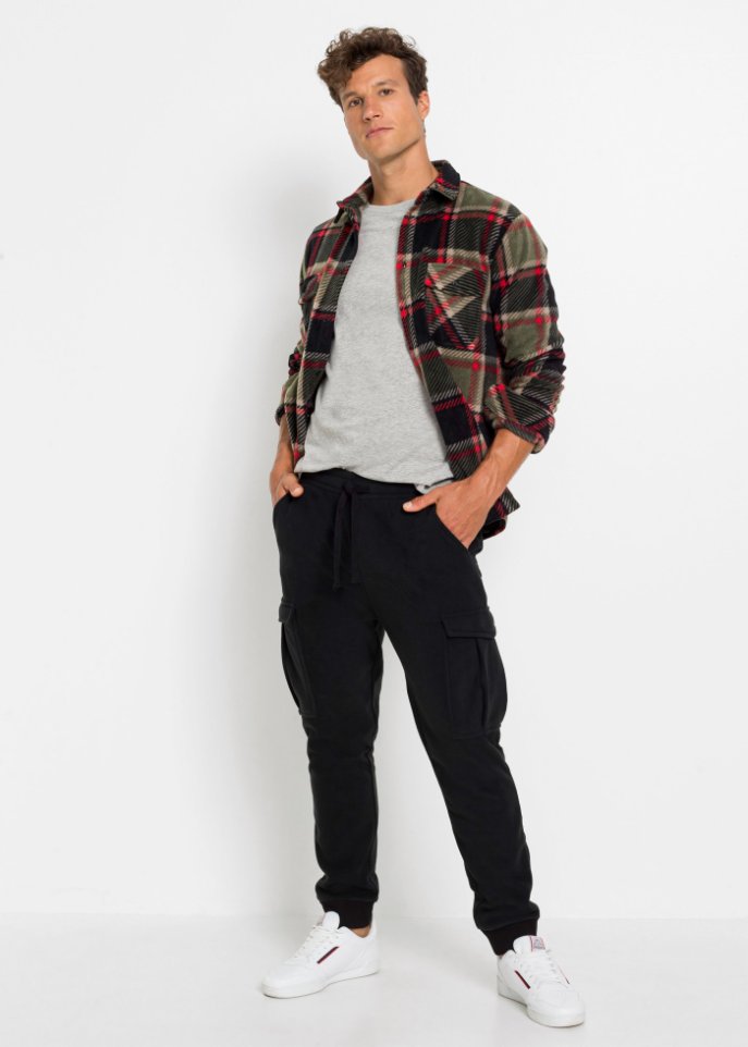 Polar-Fleecehose mit Cargotaschen, Regular Fit