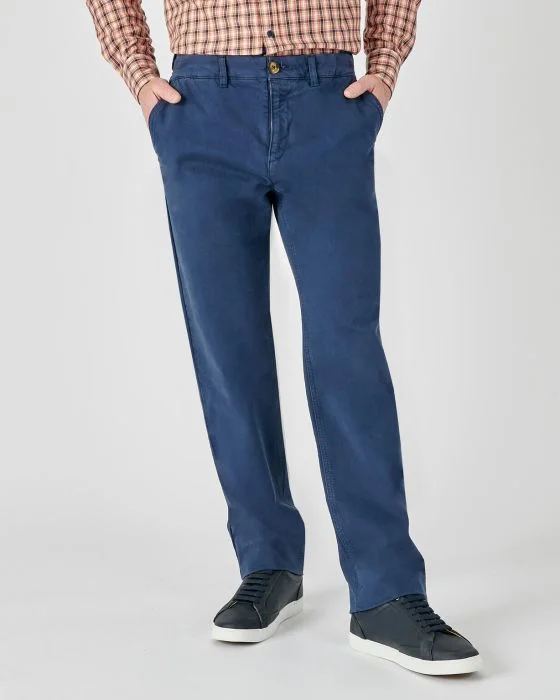 Pantalon chino toile épaisse chaude