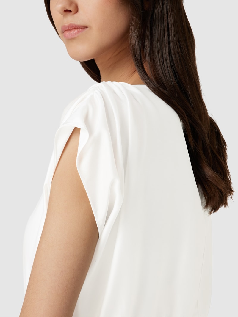 Jumpsuit mit Taillengürtel in offwhite