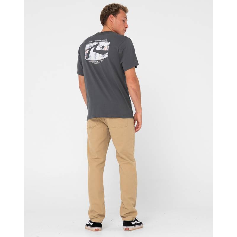 RUSTY ADVOCATE SHORT SLEEVE TEE T-Shirt Herren
