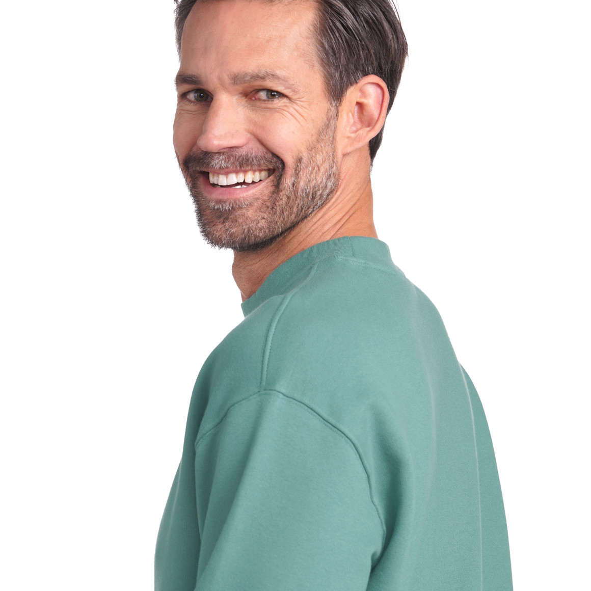 Herren Sweatshirt mit Rundhalsausschnitt