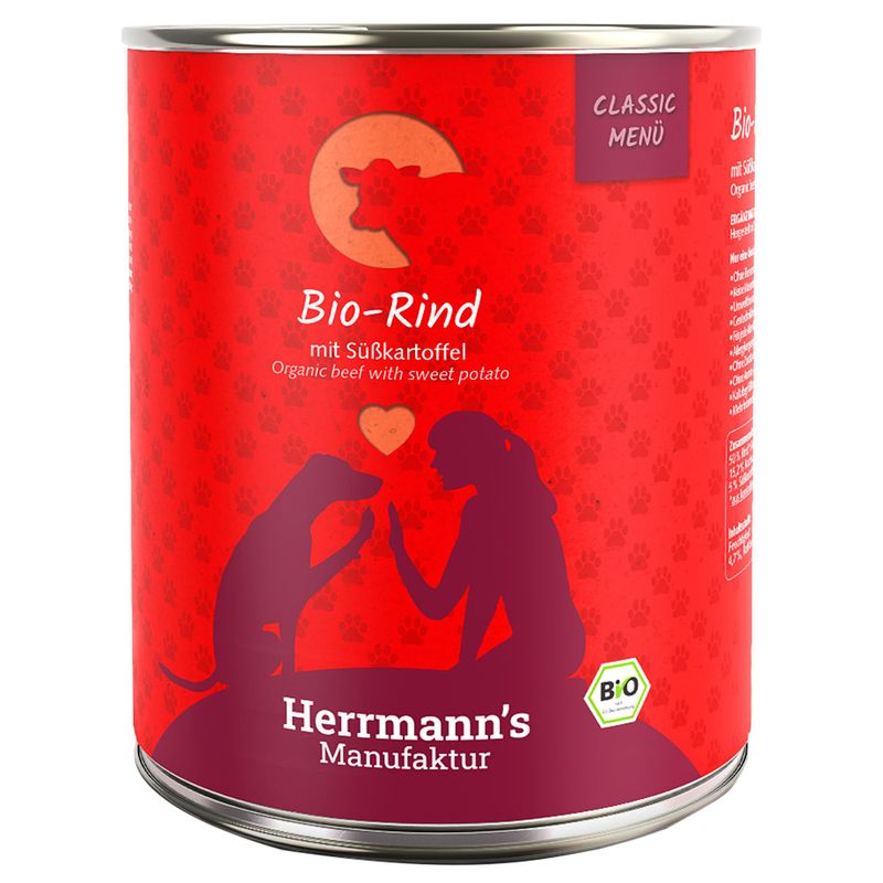 Sparpaket Herrmann's Classic Bio-Menü 12 x 800 g