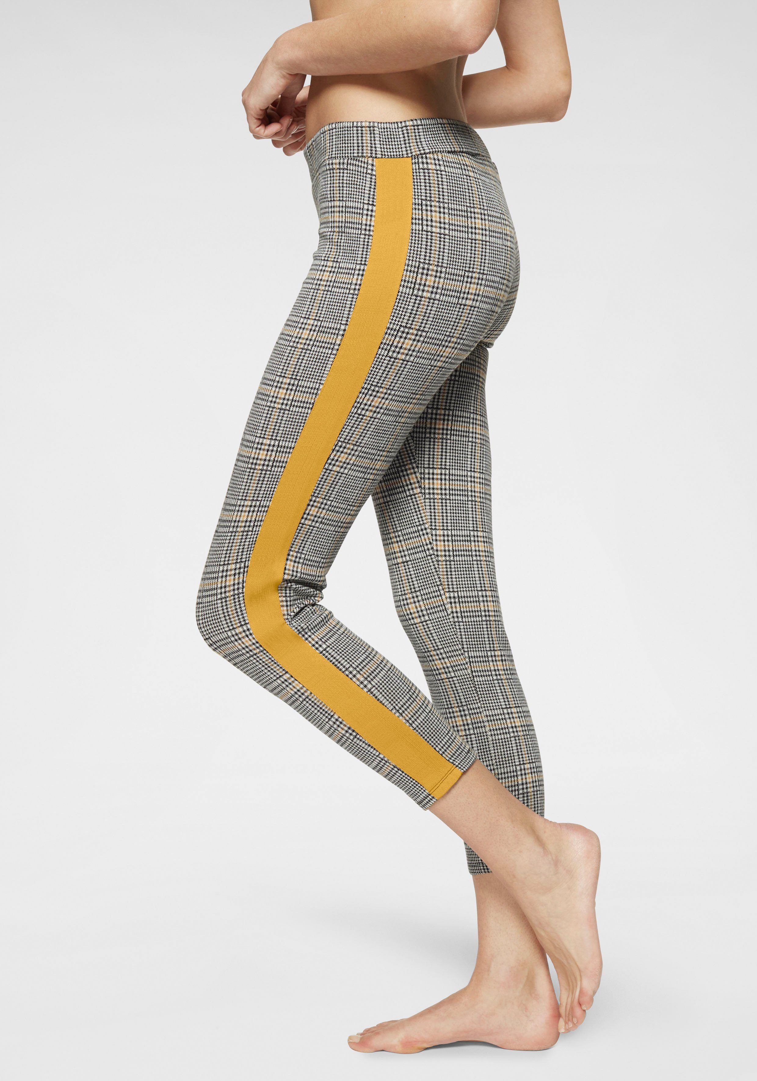 Bench. 7/8-Leggings mit Kontrastfarben seitlichem Tape