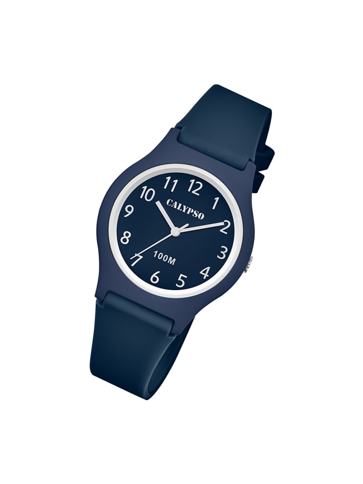 Calypso Analog-Armbanduhr Calypso Analogico dunkelblau mittel (ca. 35mm) günstig kaufen onesize