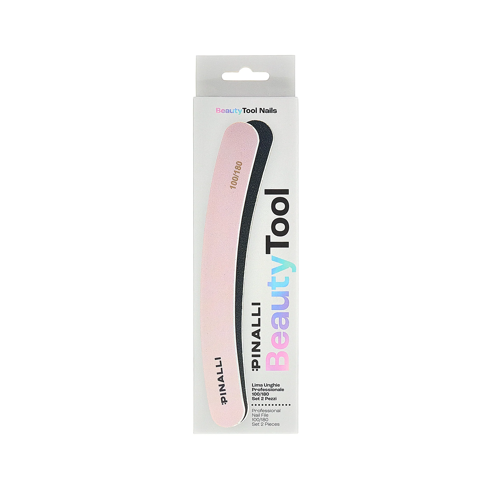 Profesionálny pilník na nechty BeautyTool Nails 100/180 - Príslušenstvo na nechty