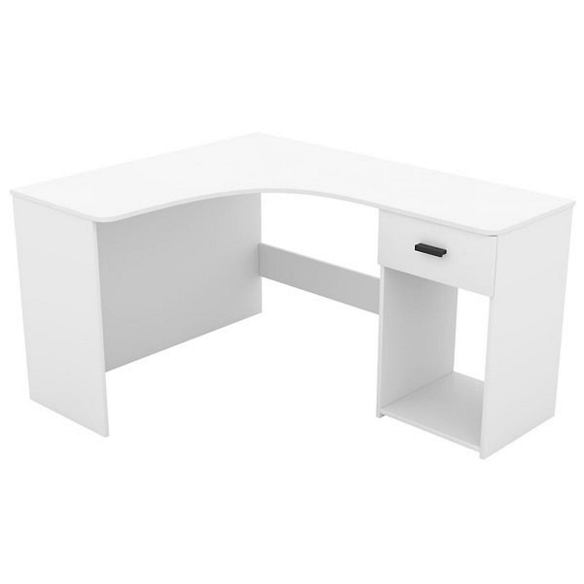 Eckschreibtisch Schreibtisch Cheb 155x125x75cm mit Schublade