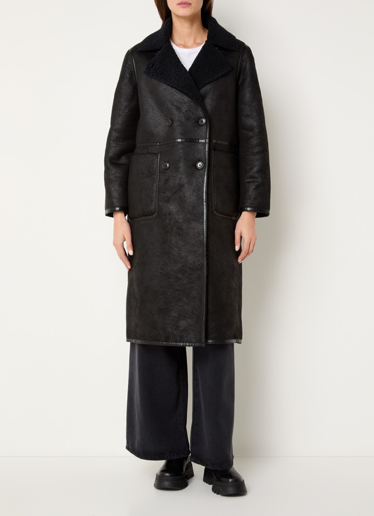 Cappotto reversibile doppiopetto Levi's con tasche applicate