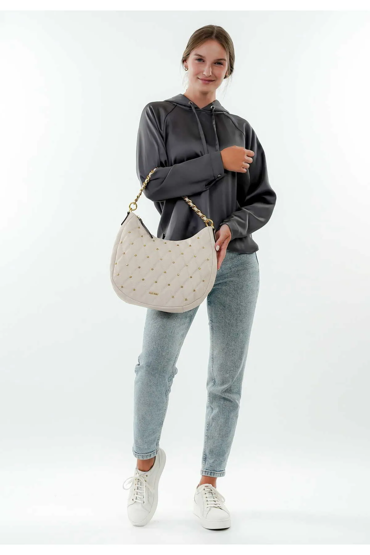 SURI FREY  Handtasche - Beige - Unifarben