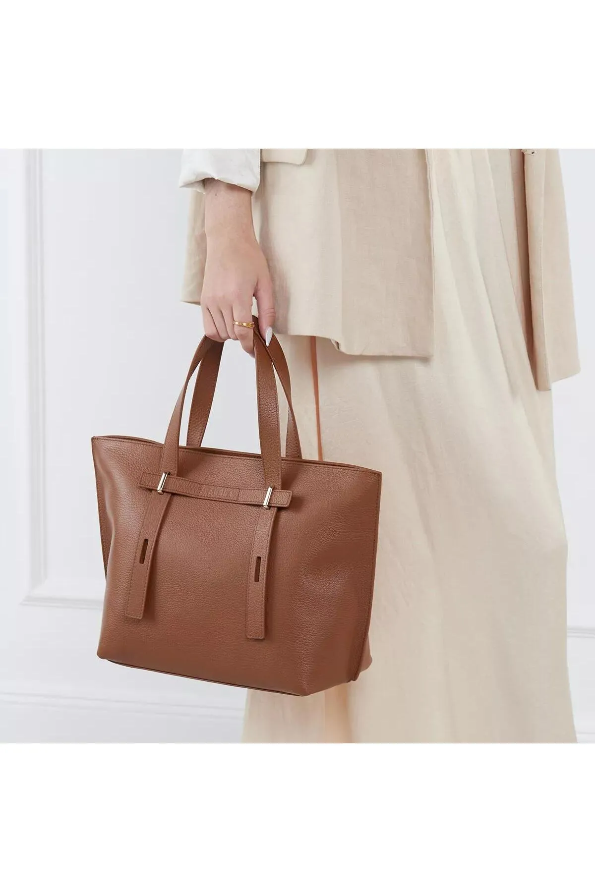 FURLA  Giove M Tote Cognac H