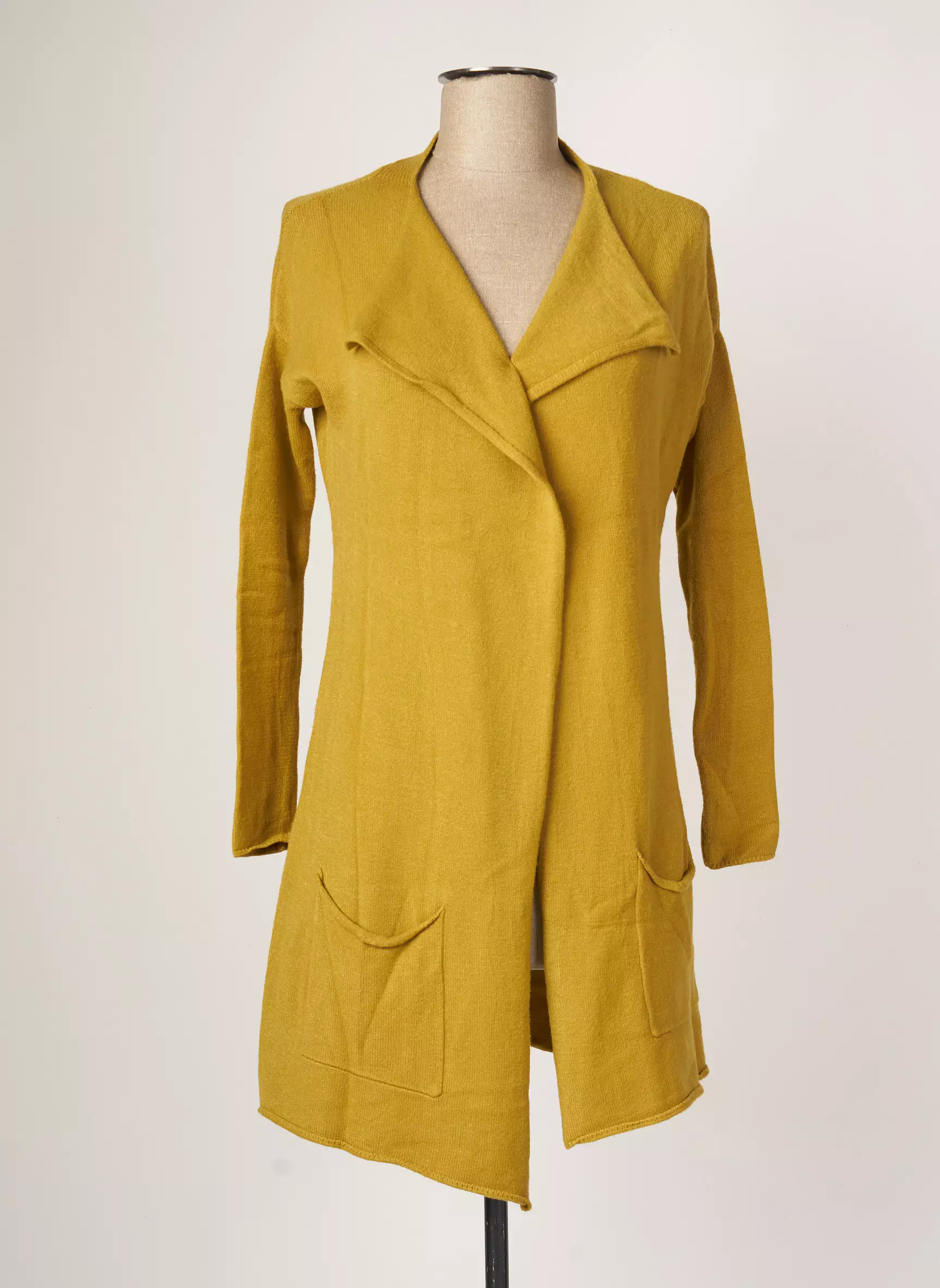 La Fee Maraboutee Cardigans Femme couleur jaune