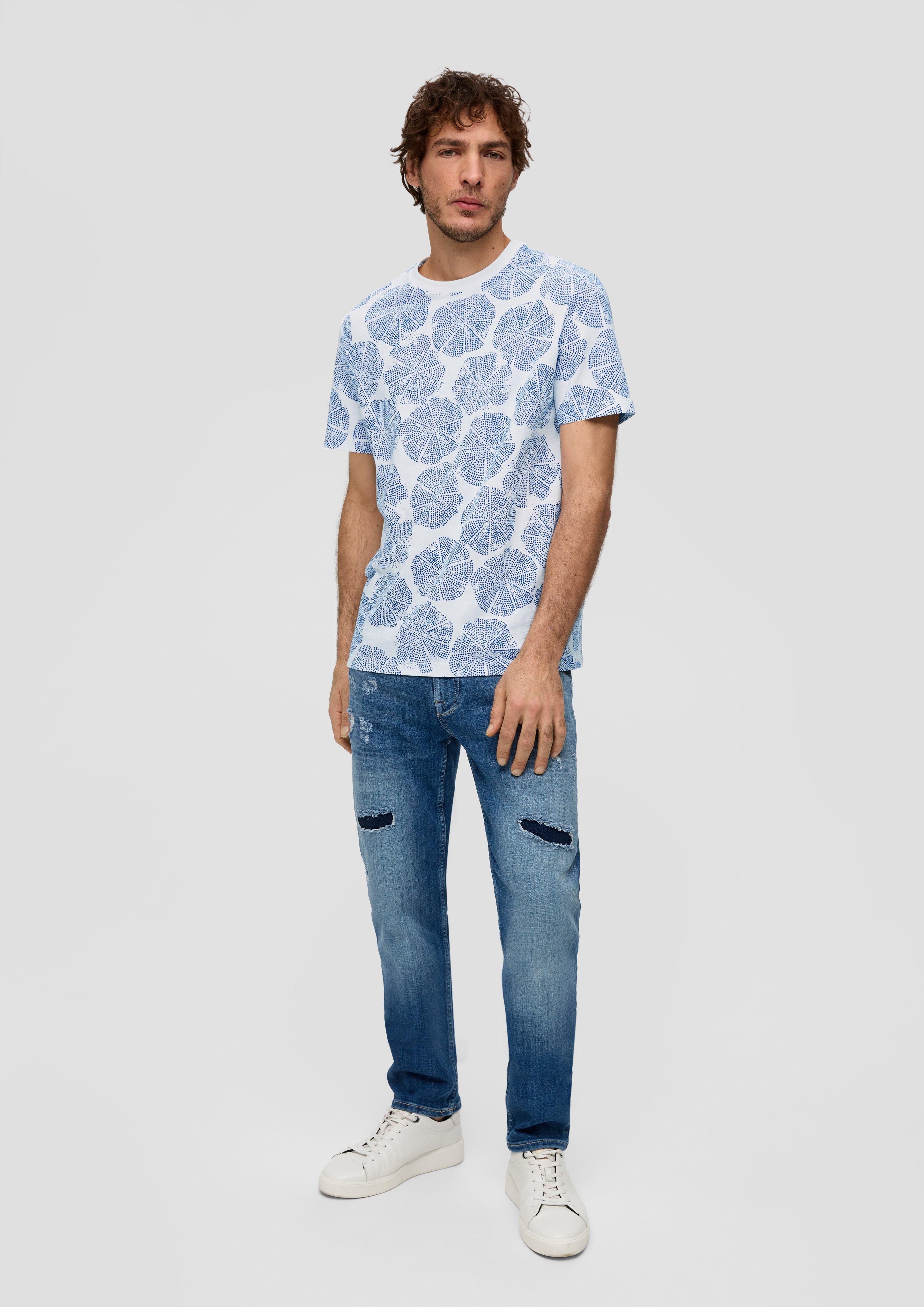 T-Shirt mit Rundhalsausschnitt  2143918-01A2