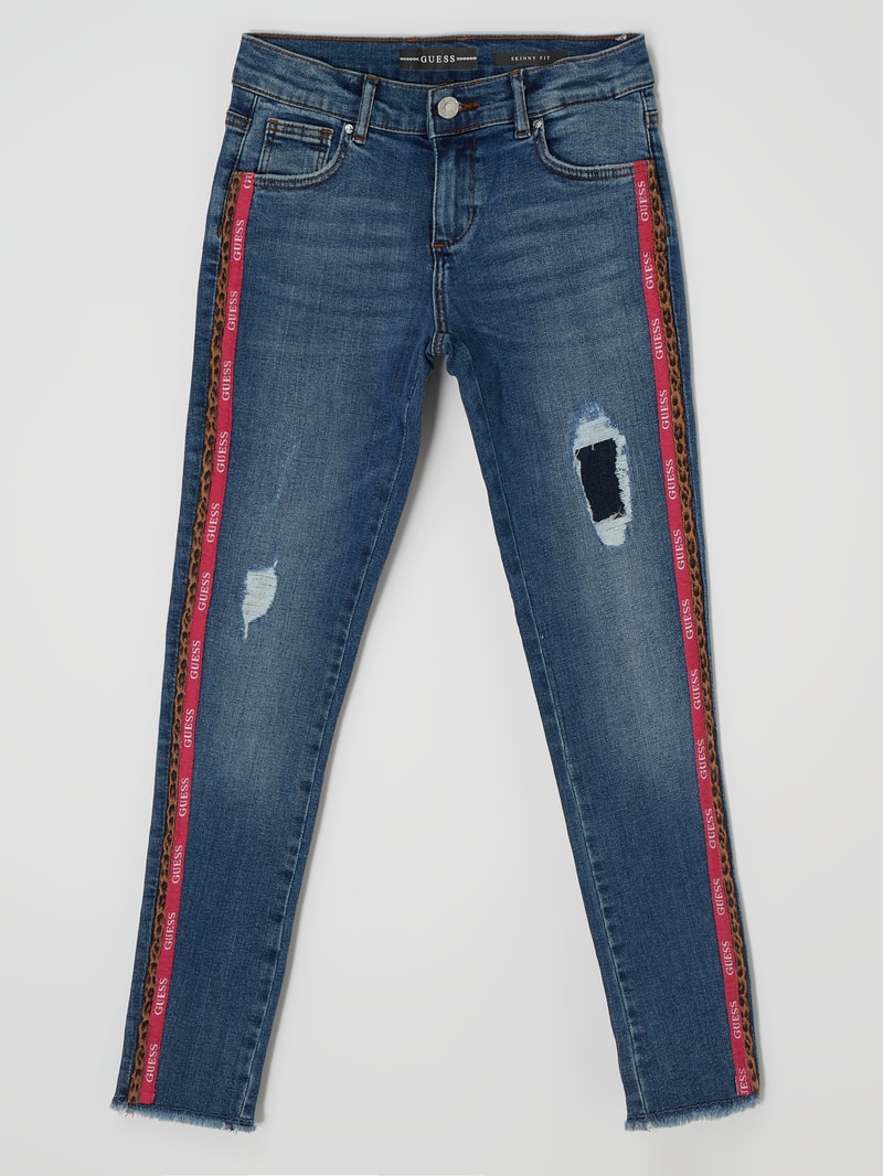 Skinny Fit Jeans mit Stretch-Anteil in jeans