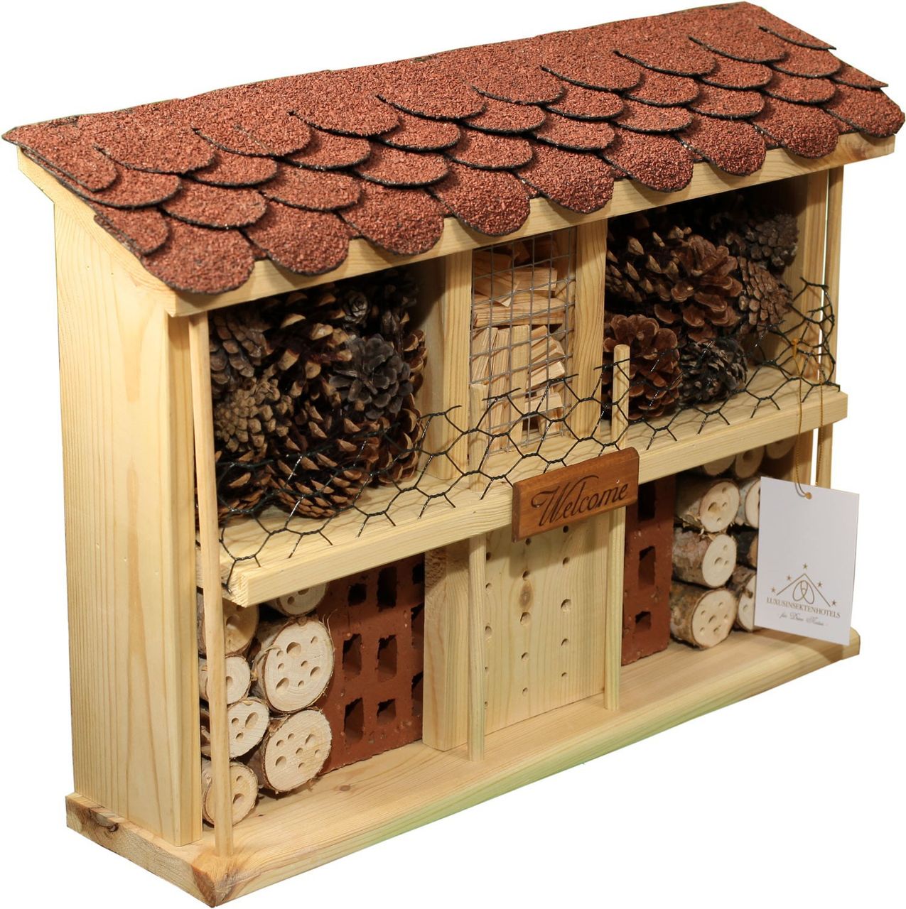 Luxus-Insektenhotels Luxus-Insektenhotel 