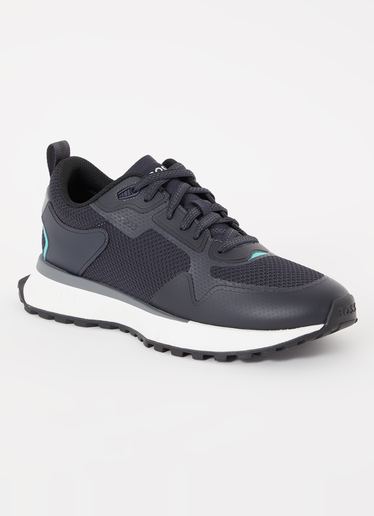 HUGO BOSS Jonah sportbačiai su tinklelio detalėmis