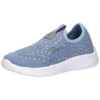 Mustang Slip On Sneaker in blau