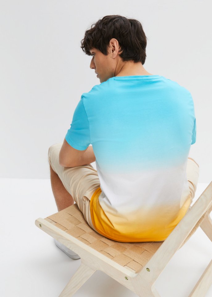 T-Shirt mit Farbverlauf