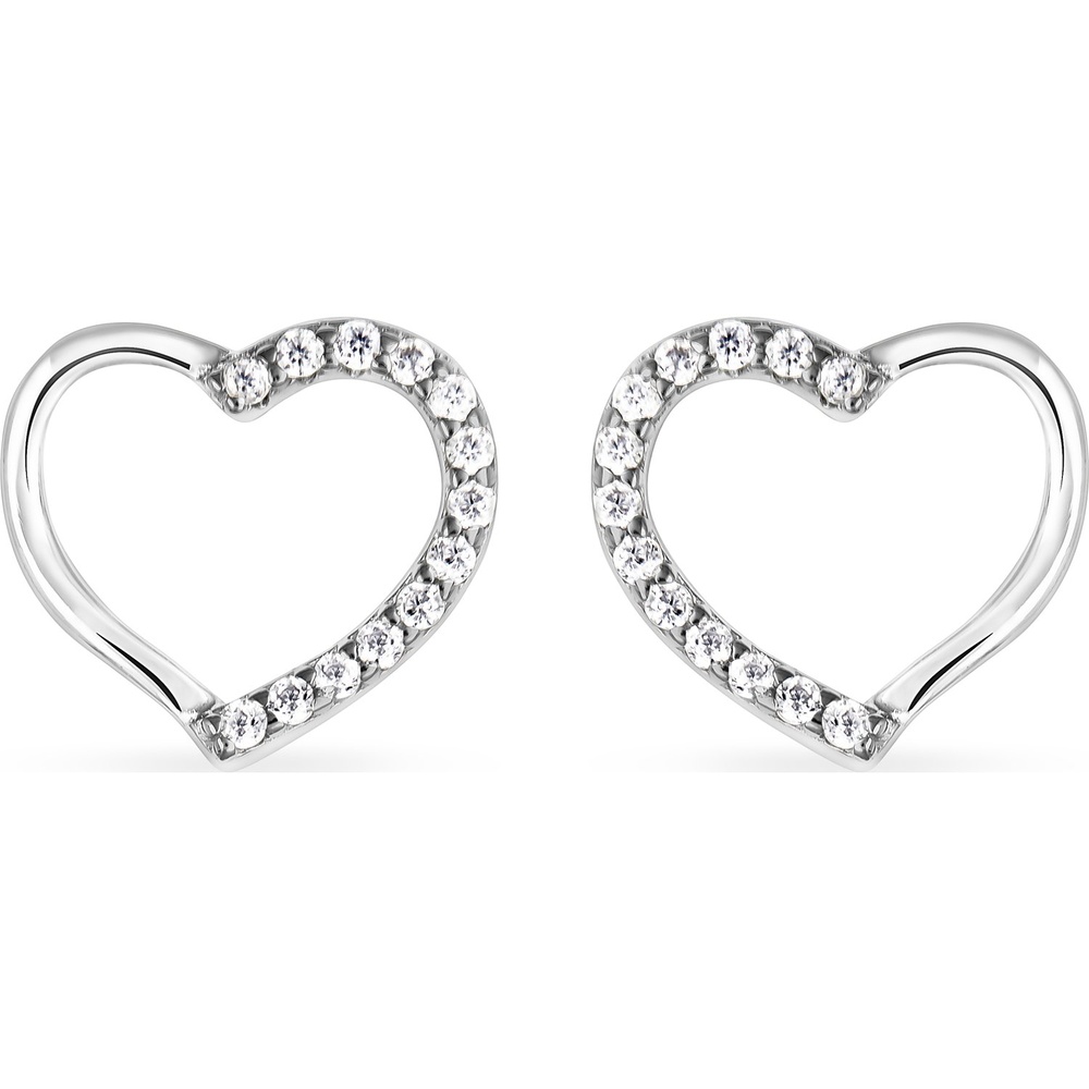 FAVS Boucles d'oreilles à fermoir à poussette 925 Argent Boucles d'oreilles
