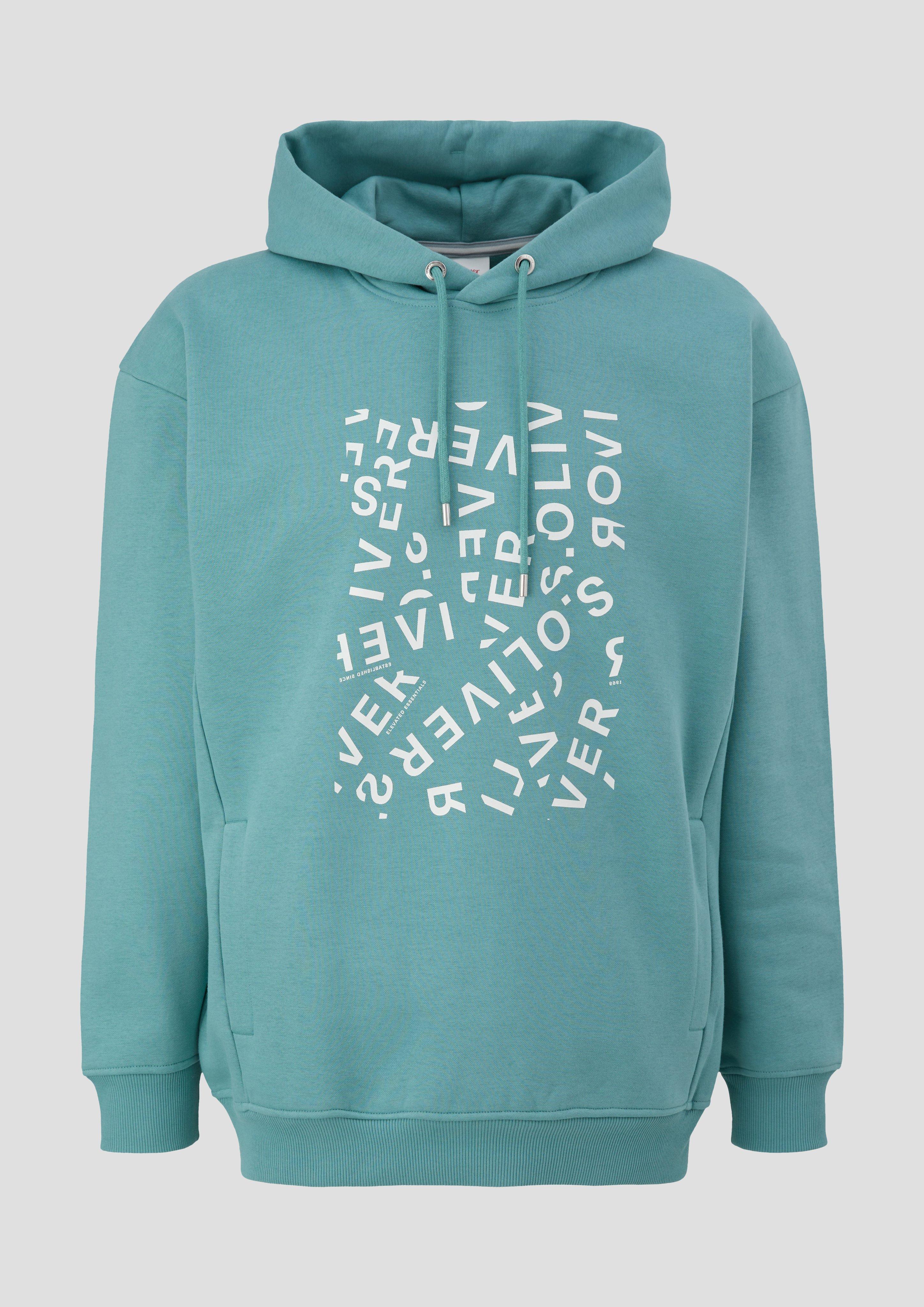 Kapuzensweater mit Frontprint  2138658-65D3
