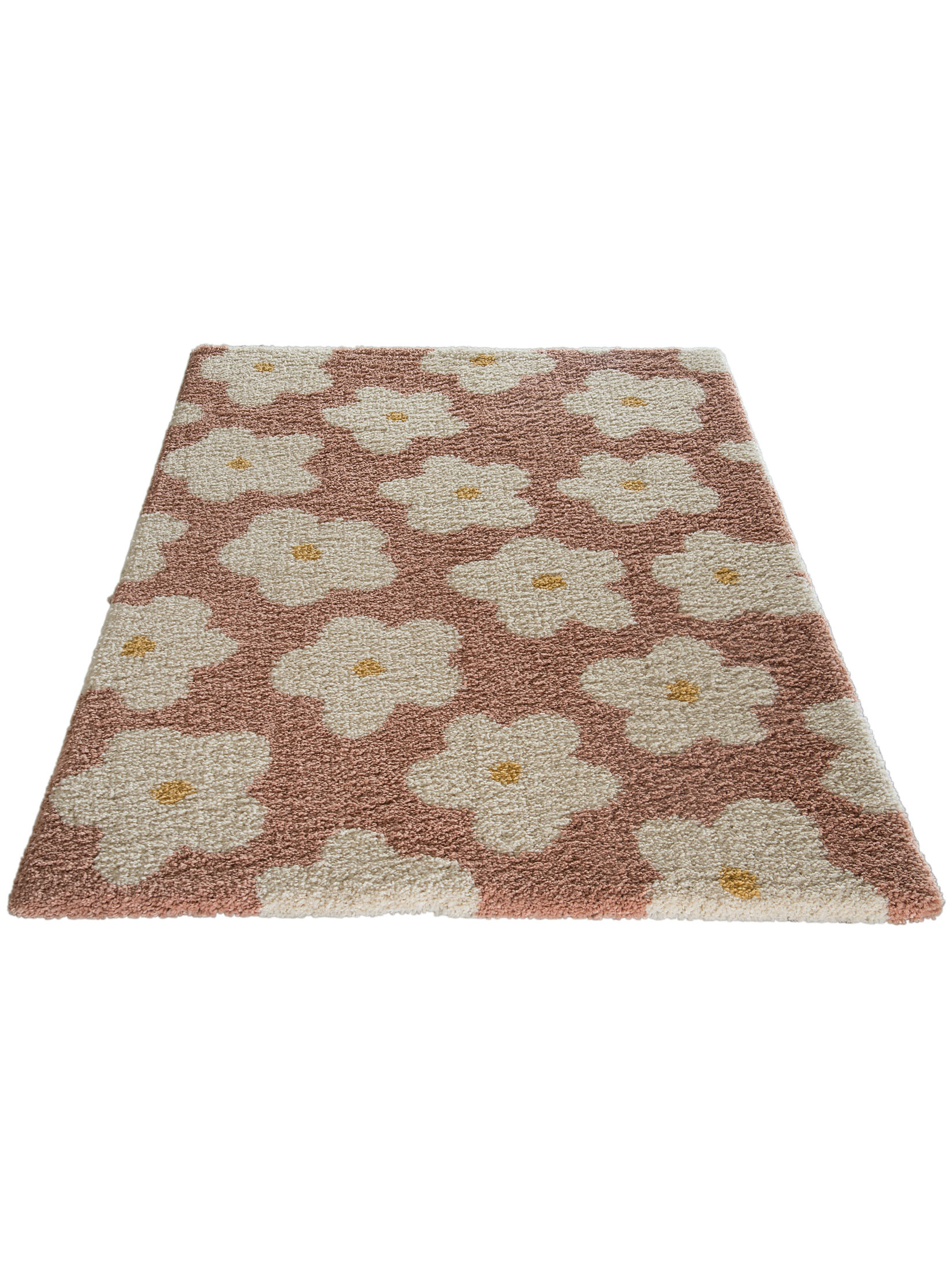 Daisy Moderner Teppich, Rose