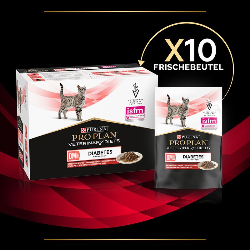 PURINA PRO PLAN Veterinary Diets DM ST/OX - Diabetes Rind | bitiba