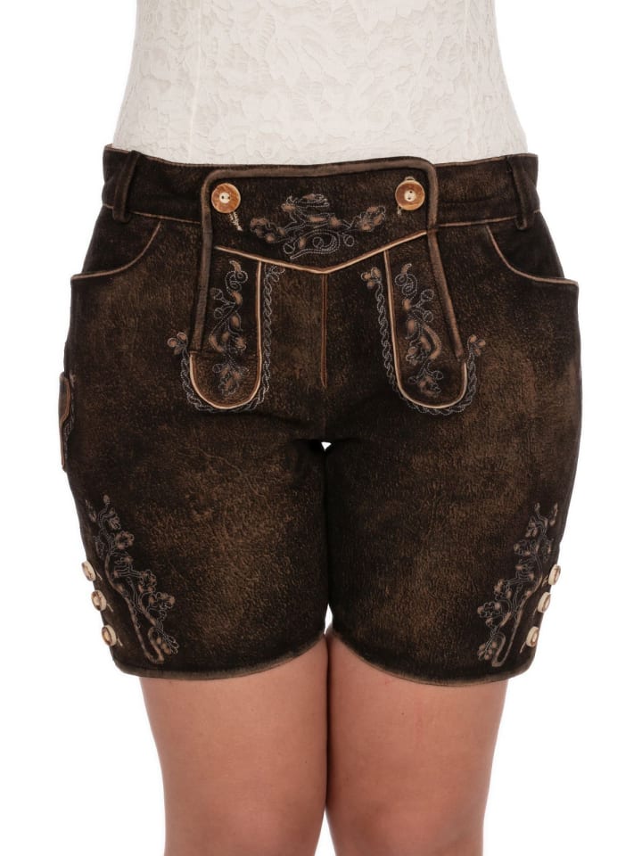 MADDOX Lederhose ZELLERSEE in braun günstig kaufen