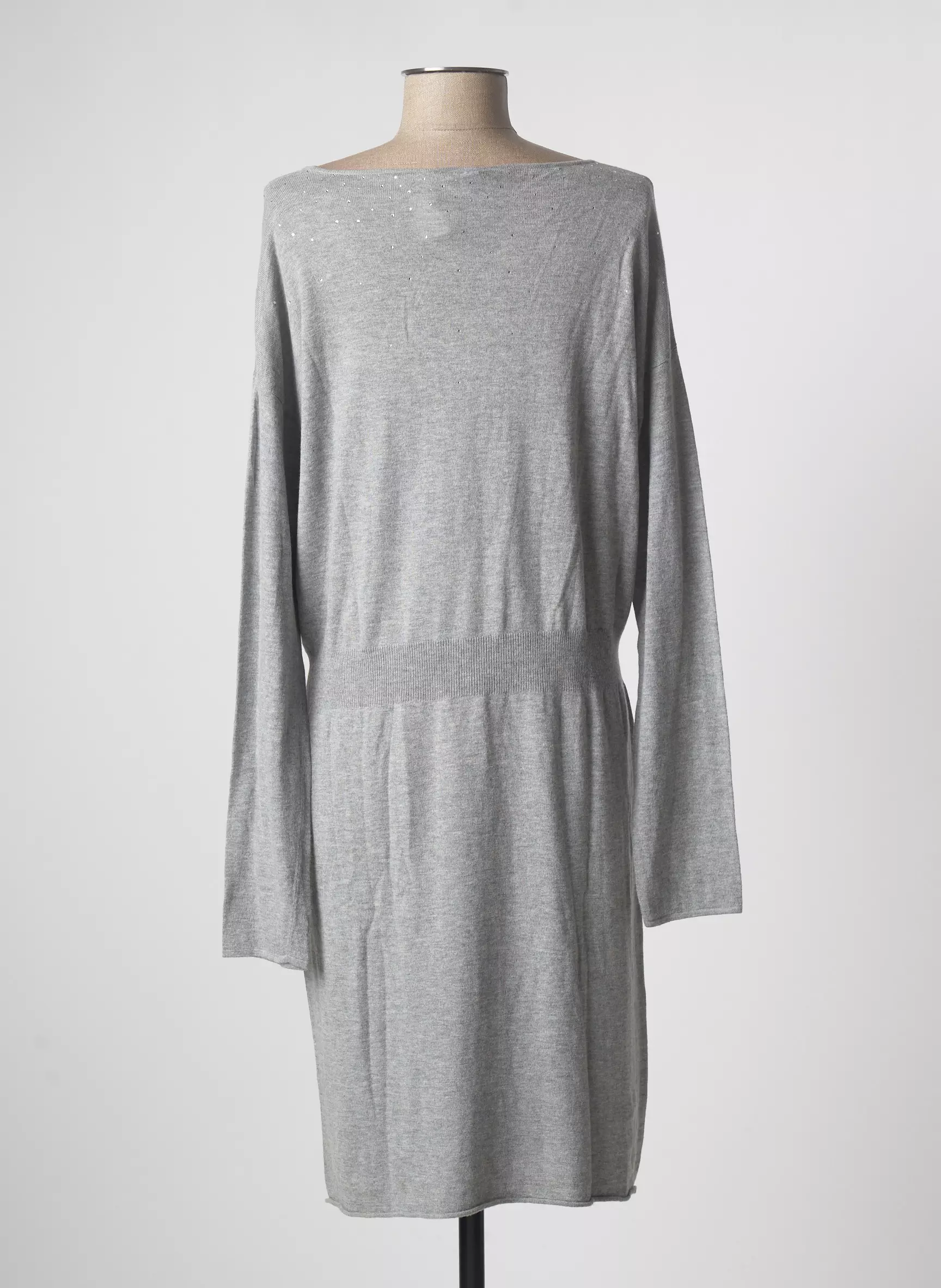 Diplodocus Robes Pulls Femme couleur gris