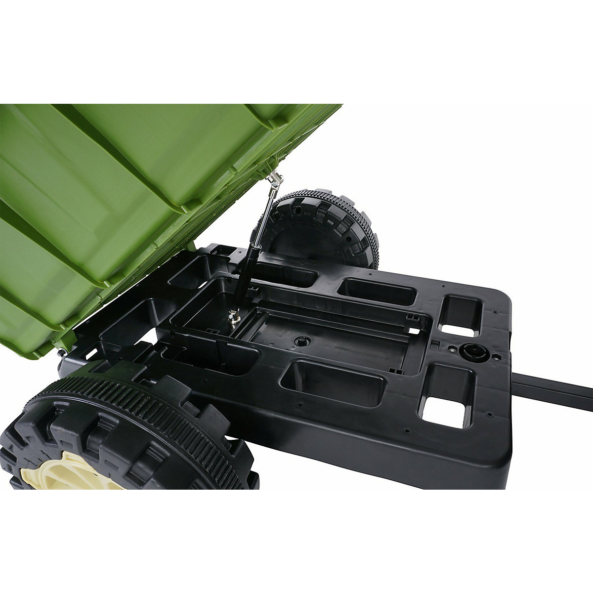 Kinder Elektroauto Traktor mit Anhänger - 2x25 Watt - Kinderauto mit Fernbedienung - Soundmodul
