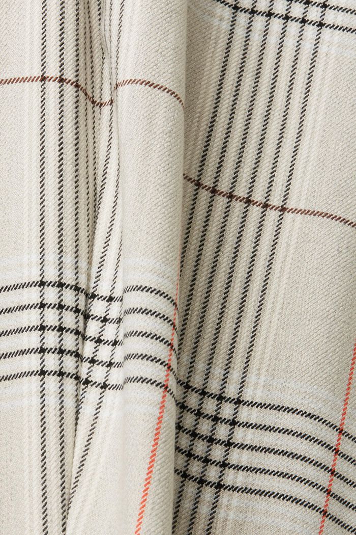Karohose in Cropped-Länge
