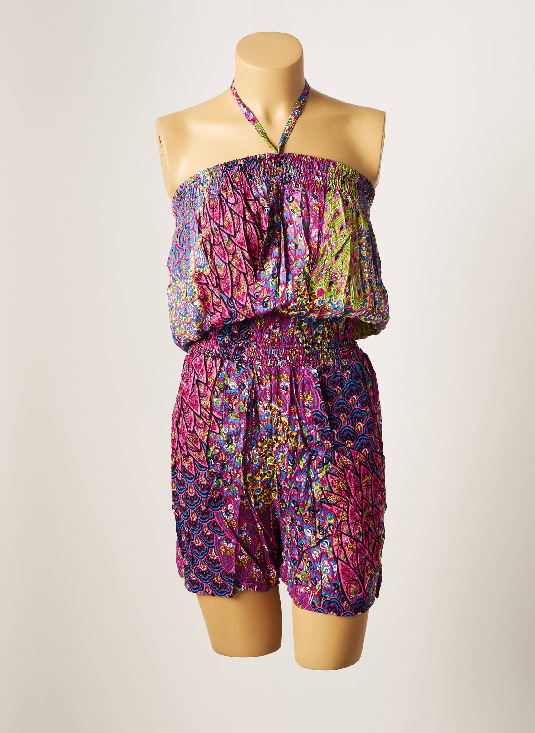 Dipawali Combi Shorts Femme couleur rose