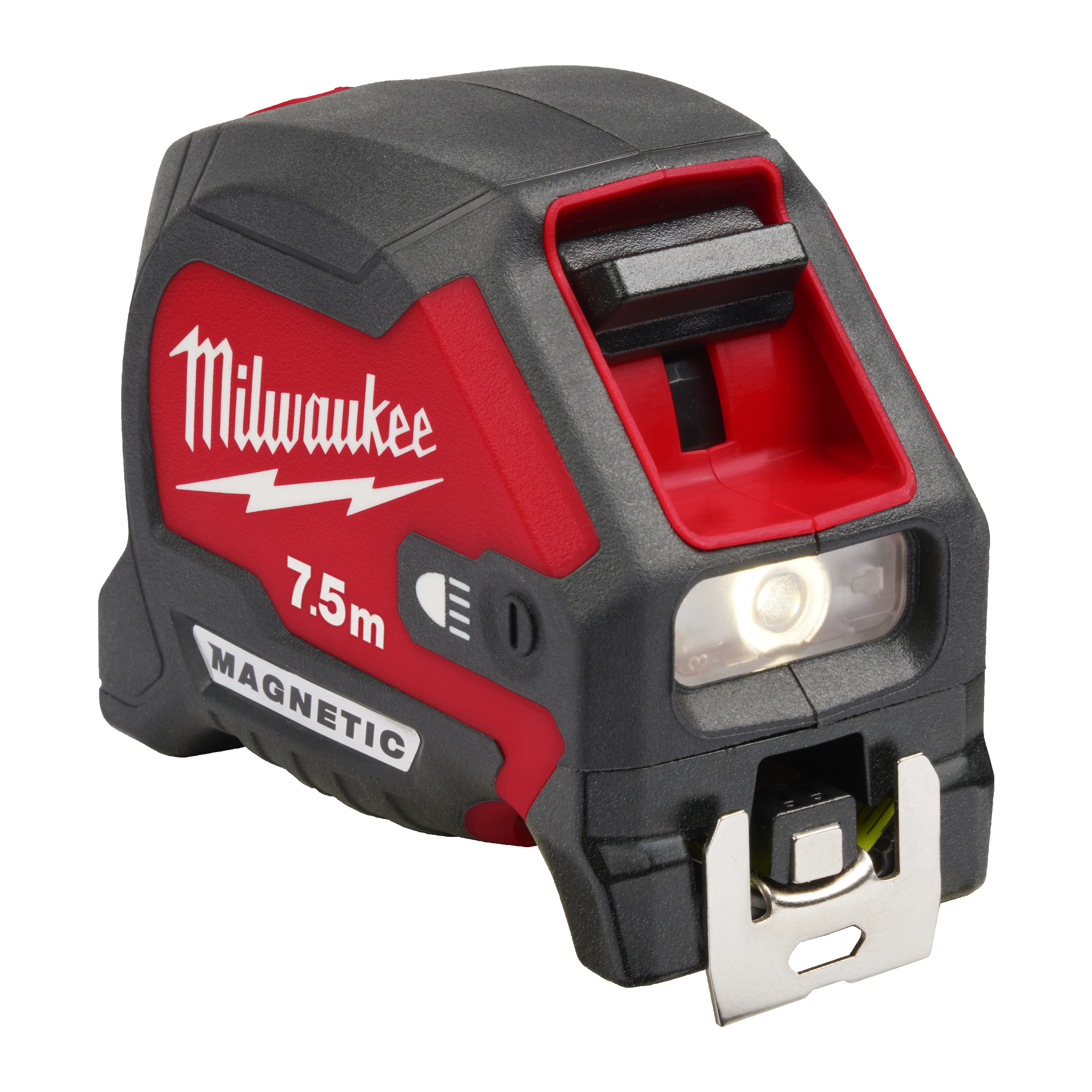 Milwaukee Accessories 4932492469 Magnetyczna taśma miernicza z oświetleniem LED 7,5 m x 30 mm