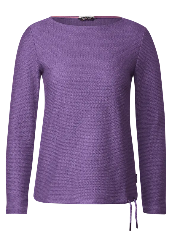 CECIL Struktur Langarmshirt