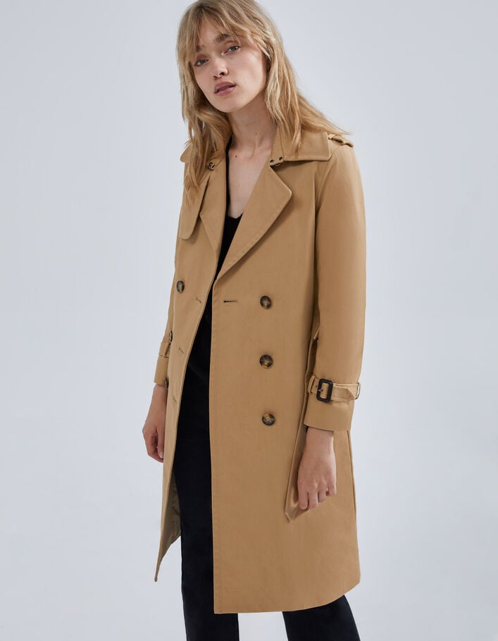 Trench beige Femme