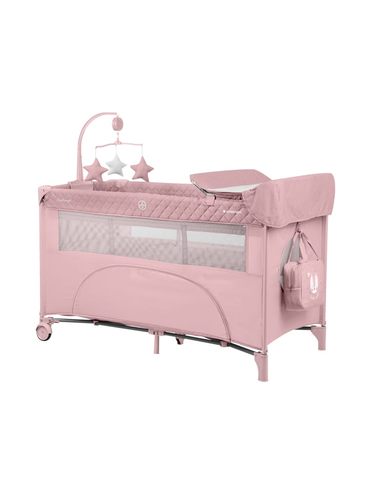 Kikkaboo Reisebett Nighty Night in rosa günstig kaufen 60x120 cm