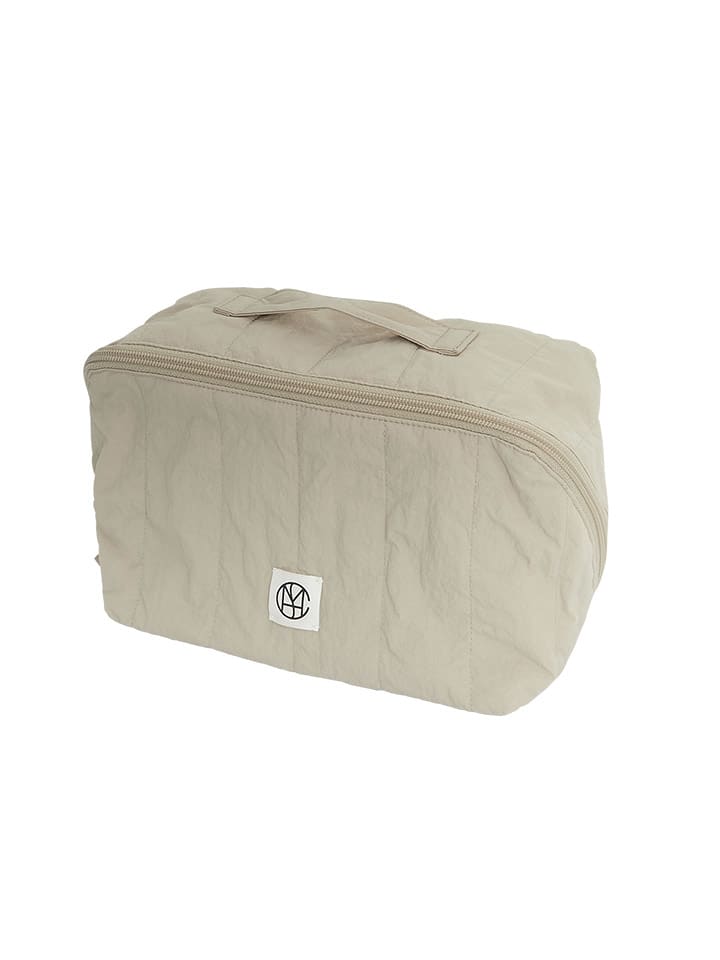 MOSS COPENHAGEN Kosmetiktasche in Beige - (B)24 x (H)15 x (T)13 cm günstig kaufen onesize