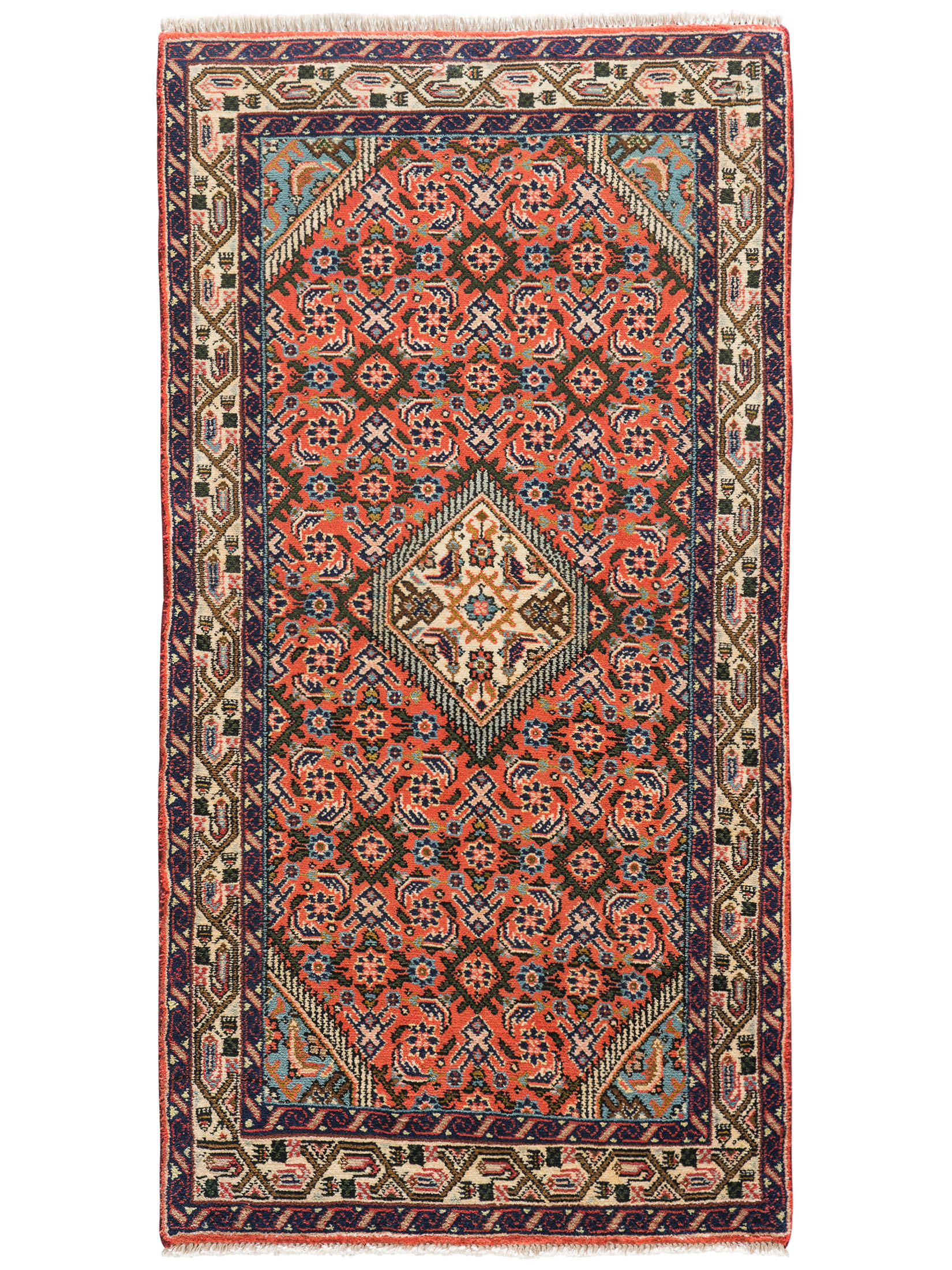 Tadjabad Hamadan ca. 75 x 148 cm, Unikat / Einzelstück