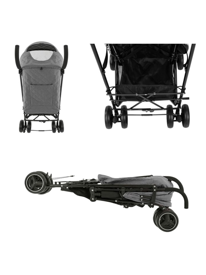 Kikkaboo Kinderwagen Käfer Stahlrahmen in grau günstig kaufen onesize