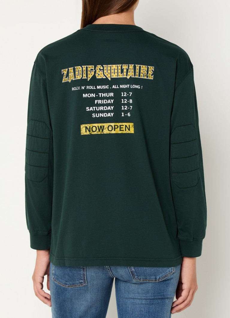 Zadig&Voltaire Noane longevity with front and back print