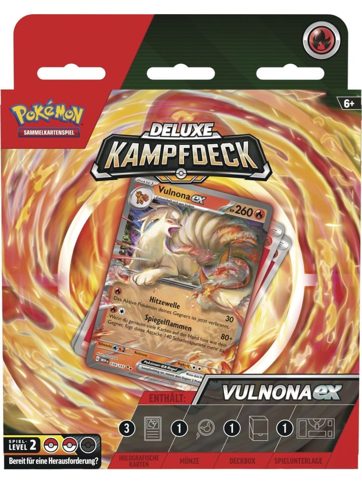 Pokémon Deluxe-Kampfdeck Vulnona-ex oder Zapdos in Mehrfarbig ab 6 Jahre günstig kaufen onesize