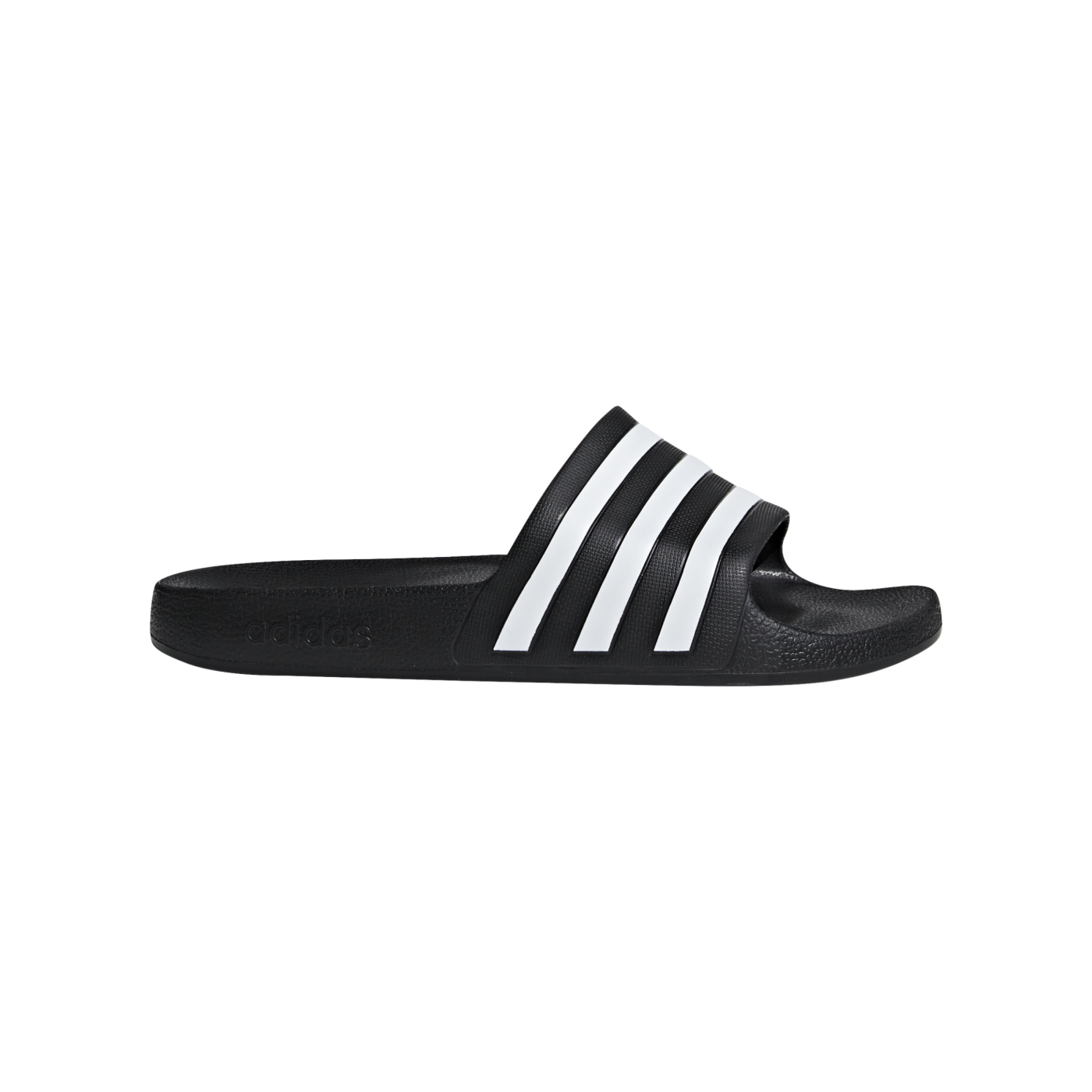 adidas Adilette Aqua Badelatsche Schwarz Weiss