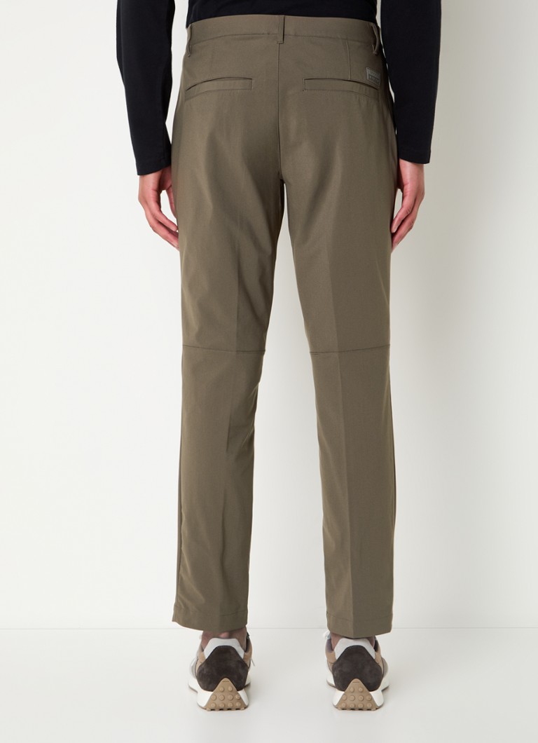 Pantaloni Boggi Milano B-Tech Slim Fit cu buzunare laterale