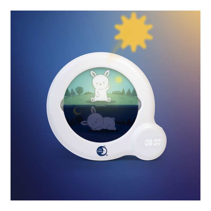Veilleuse indicatrice de réveil Kid'Sleep Essential blanc Pabobo