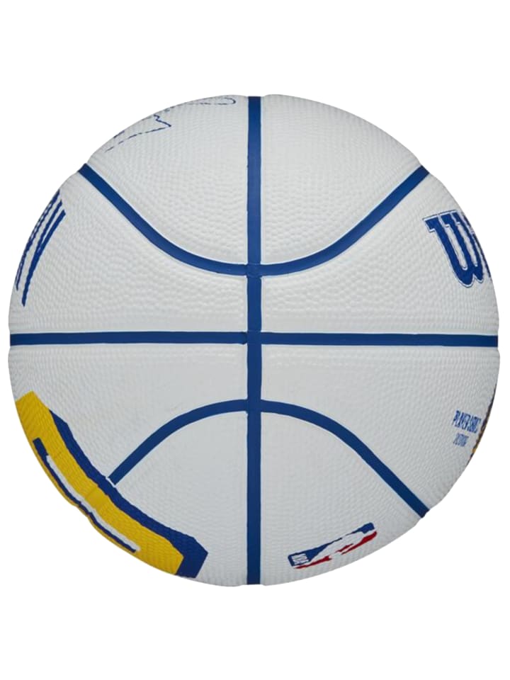 Wilson Wilson NBA Player Icon Stephen Curry Mini Ball in Weiß günstig kaufen 3
