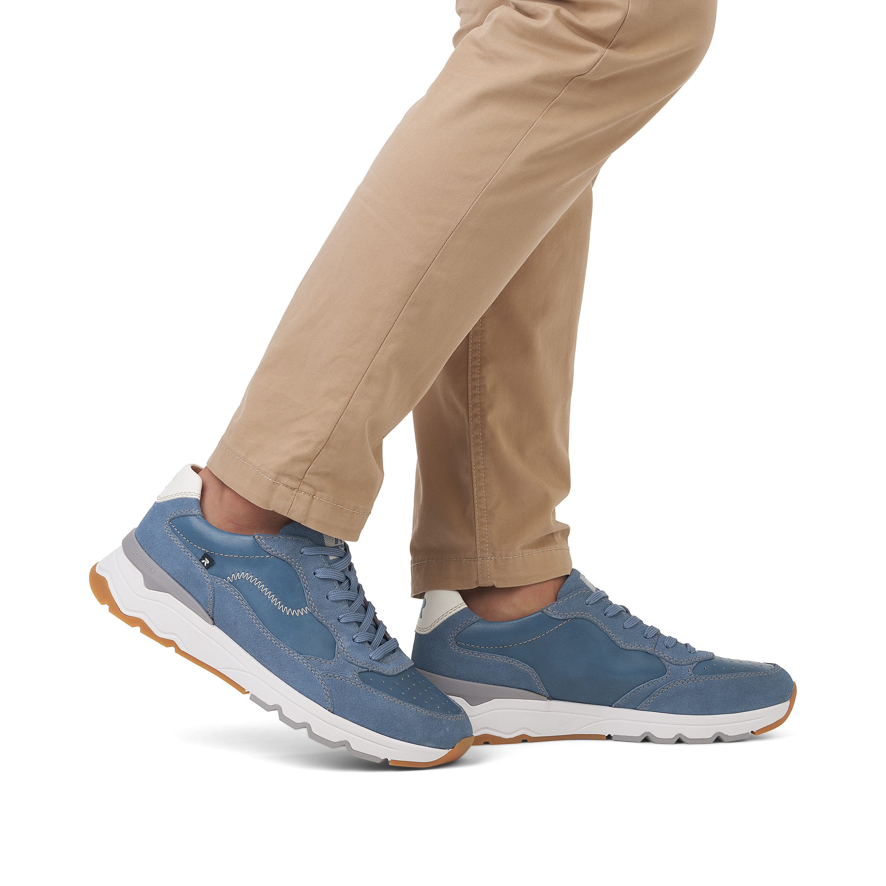 Rieker Herren Sneaker Low ocean blue