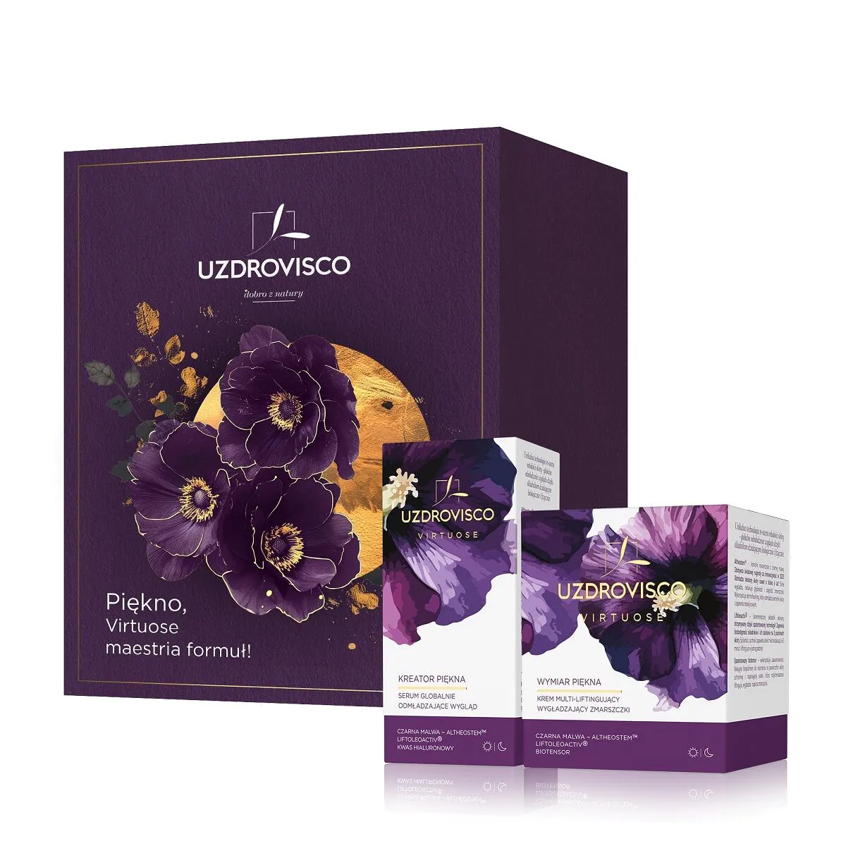 Uzdrovisco Virtuose Crème + Serum Cosmetische Set