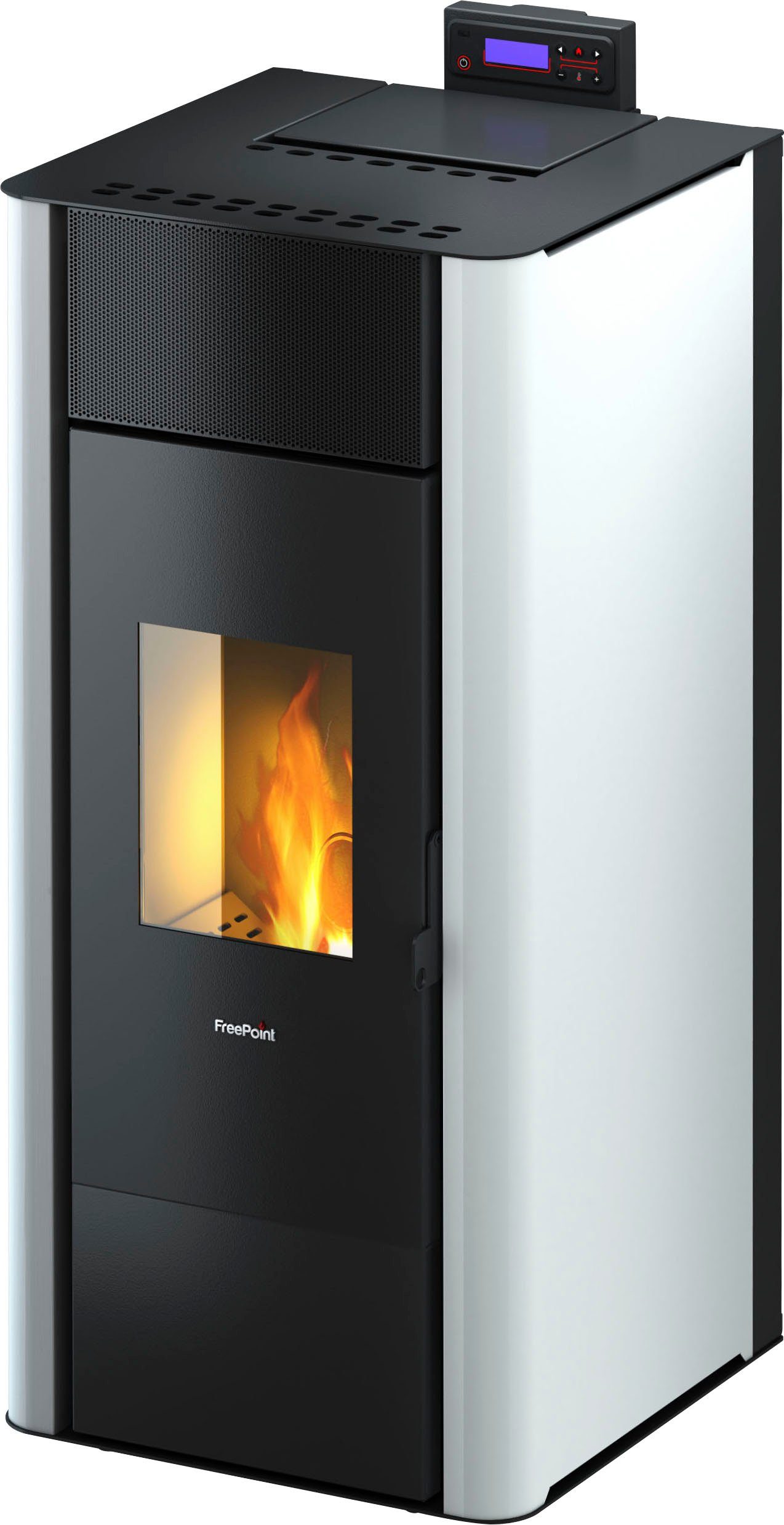 Freepoint Pelletofen Tesis 23, 22,8 kW, Zeitbrand, wassergeführt