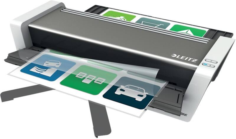 Leitz iLAM Touch 2 Turbo DIN A3 Laminiergerät 7520 Highspeed 1500 mm/min. 1 Min. Aufwärmzeit Bis zu 2 x 250 (500) Mikron